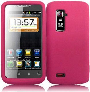 For ZTE Anthem 4G N910 Silicone Jelly Skin Cover Case Hot Pink: Cell Phones & Accessories