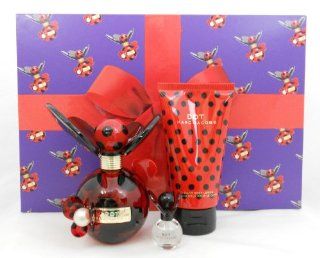 DOT By Marc Jacobs For Women 3 Pc Gift set: Eau de Parfum 100ml 3.4fl.oz Spray + Radiant Body Lotion 150ml 5.1fl.oz. + Eau De Parfum Mini 4 ml New in Gift Box. : Fragrance Sets : Beauty