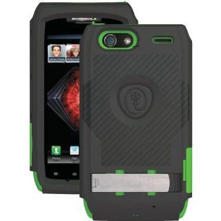 Trident Case AMS XT912 TG Kraken AMS Case for Motorola Droid Razr MAXX (XT912) with Holster Bundle   1 Pack   Retail Packaging   Green: Cell Phones & Accessories