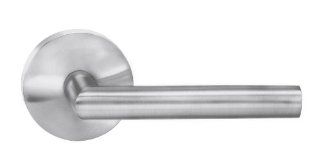 Omnia 912MD US26 SD Polished Chrome Prodigy Single Dummy Door Lever with Modern Lever and Modern Rose from the Prodigy Collection    