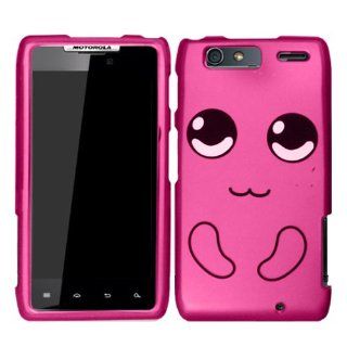 Pink Cartoon Hard Case Cover For Motorola Droid Razr Maxx 912M 913 916 Razor Max with Free Pouch: Cell Phones & Accessories