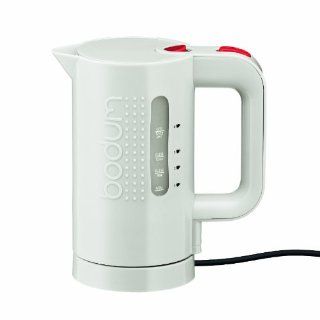 Bodum 11451 913US 17 Ounce Electric Water Kettle, White: Kitchen & Dining