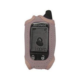 Car Alarm Remote Case Pink Leather (fits: Fits Autopage rs 730 LCD and rs 915 LCD.) #ALARMC9/P : Vehicle Remote Alarms : Car Electronics