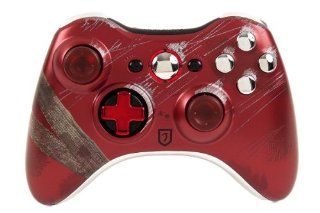 Tomb Raider LE Chrome Red: Drop shot, Auto aim, Jitter Xbox 360 Modded Controller COD Ghosts, MW3, Black Ops 2, MW2, Rapid fire mod: Video Games