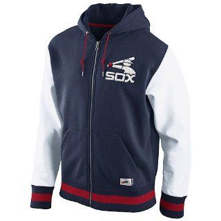 Chicago White Sox Cooperstown Varsity Full Zip Fleece by Nike  Sports Fan Outerwear Jackets  Sports & Outdoors