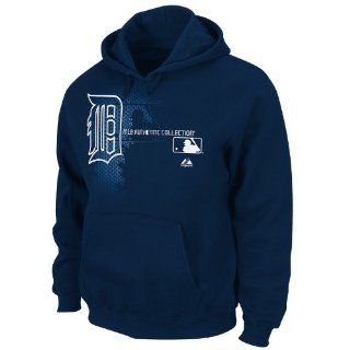 MLB Detroit Tigers Youth Authentic Collection Change Up Hooded Fleece Pullover Jacket, Navy, Small : Sports Fan Sweatshirts : Sports & Outdoors