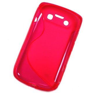 Foxchip   Housse Silicone Noire S line Rose pour BlackBerry Bold 9790   3610008973922: Office Products