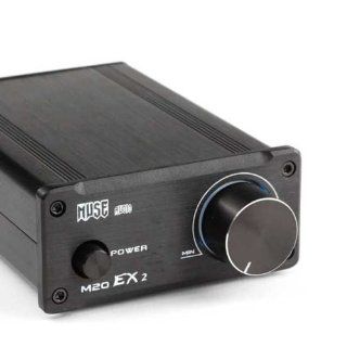 MUSE M20 EX2 TA2020 T Amp Mini Stereo Amplifier 20WX2   Black: Electronics