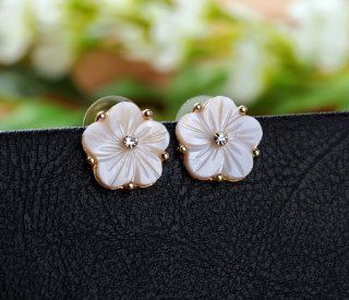 Charmlight Kate Style fashion crystal small flowers earrings Ear Studs ed00215 Jewelry