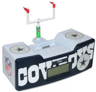 NFL Dallas Cowboys Dual Alarm Clock Radio/Ipod Dock : Sports & Outdoors