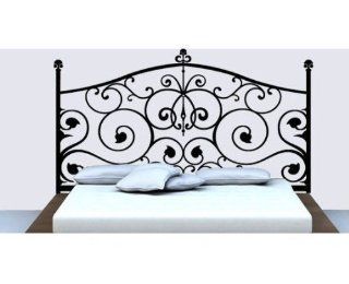 Square Flower Plant Headboard Wall Decal Bed Room Home Wall Stcker Decals Decor Bedroom Room Vinyl Romoveralble 902 
