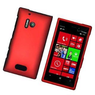 For Nokia Lumia 928 Hard Cover Case Red 