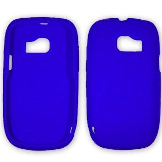 Huawei Pinnacle 2 M636 Blue Silicone Skin Case / Rubber Soft Sleeve Protector Cover + Live My Life Wristband Cell Phones & Accessories