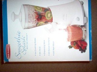 Back to Basics SSP4WH Smoothie Splash Smoothie Maker with 40 Ounce Plastic Jar, White Kitchen & Dining