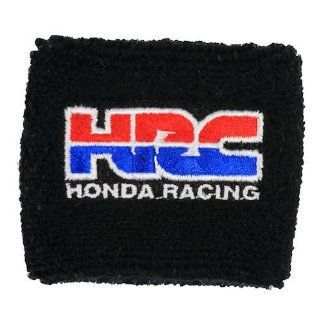 HRC Honda Racing Black Clutch Reservoir Sock Cover Fits CBR, 600, 1000, 600RR, 1000RR, 954, 929, RC51 Automotive