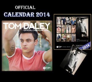 TOM DALEY OFFICIAL CALENDAR 2014 + TOM DALEY FRIDGE MAGNET : Wall Calendars : Office Products