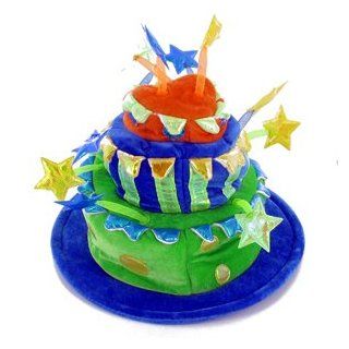 Celebration Cake Hat   Happy Birthday!: Clothing