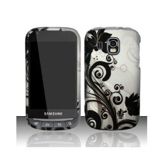 Black Swirl Hard Cover Case for Samsung Transform Ultra SPH M930 Cell Phones & Accessories