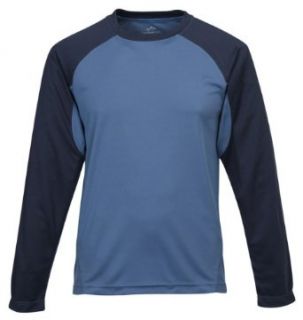 Tri Mountain Men's Ultracool Moisture Wicking Crewneck Shirt: Clothing