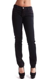 J Brand Women Cigarette Leg 'GYPSY' Black Jeans 912C006 Size 28 Refurbished at  Womens Clothing store