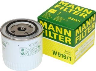 Mann Filter W 916/1 Spin on Oil Filter Automotive