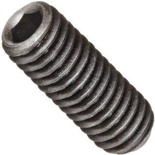 Alloy Steel Set Screw, Black Oxide Finish, Hex Socket Drive, Cup Point, Meets DIN 916, 6mm Length, M3 0.5 Metric Coarse Threads, Imported (Pack of 100): Industrial & Scientific