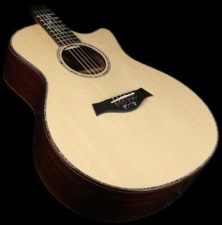 Taylor 916ce Grand Symphony Acoustic/Electric Guitar Natural: Musical Instruments