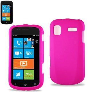 Reiko Wireless RPC10 SAMI917HPK Rubberized Protector Cover 10 Samsung Focus I918   Hot Pink: Cell Phones & Accessories