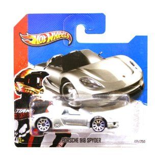 Hotwheels Diecast Car Hot Wheels   Porsche 918 Spyder (HW Showroom 2013): Toys & Games