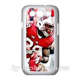 back shell of Samsung Galaxy S3 with NCAA NFL rookie Montee Ball art painting Cell Phones & Accessories