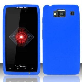 Blue Silicon Case for MOTOROLA Motorola Droid Razr HD XT926: Cell Phones & Accessories
