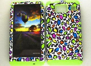 Case Hard Lime Green Skin+Colorful Snap For Motorola Droid RAZR MAXX HD XT926: Cell Phones & Accessories