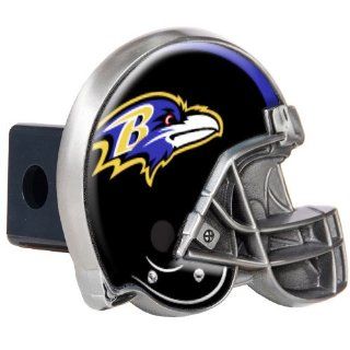 NFL Baltimore Ravens Metal Helmet Trailer Hitch Cover  Sports Fan Trailer Hitch Covers  Sports & Outdoors
