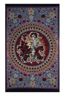Grateful Dead Skeleton & Roses Tapestry : Everything Else
