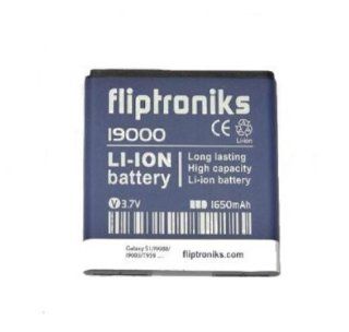 Fliptroniks 2x 1650mAh Li ion Battery For Samsung Galaxy S 4G T959v, Galaxy S I9000, i897, Captivate Glide SGH I927, Galaxy S Epic 4G Touch SPH D700(Sprint), fits EB575152VA   Lifetime Warranty: Cell Phones & Accessories