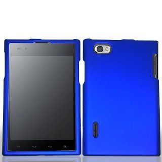 Blue Hard Cover Case for LG Intuition VS950 Optimus Vu P895: Cell Phones & Accessories