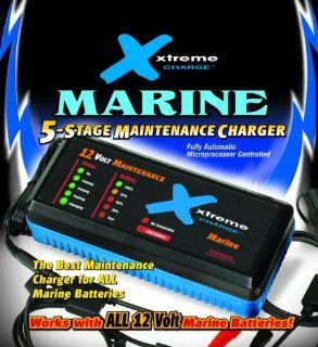 12 V Marine Xtreme Charge Battery Charger   XtremeCharge is designed to be a MAINTENANCE charger for any type of 12 V lead acid battery. By imposing only the appropriate amount charge rate, the battery is maintained safely at its proper operating voltage i