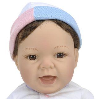 Lee Middleton Newborn Nursery Sweet Baby Brown Hair/Brown Eyes #929: Toys & Games