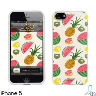 iPhone 5 / 5S Case White Fruit Pattern (Crusader Series) Cell Phones & Accessories