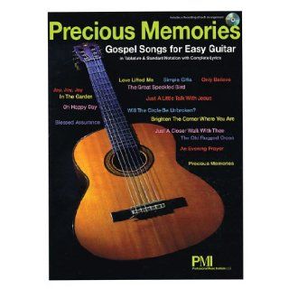 Precious Memories Gospel Songs For Easy Guitar (Book/Cd): Hal Leonard Corp.: 9781423497707: Books