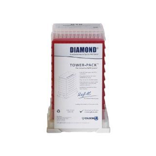 Gilson Pipetman F167101 Standard Diamond Autoclavable Pipette Tip, Tower Pack, 0.1 10L Volume Range (Pack of 960): Industrial & Scientific