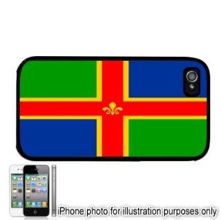 Lincolnshire Uk Flag Apple iPhone 4 4S Case Cover Black: Everything Else