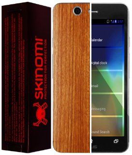 Skinomi TechSkin   ASUS Padfone Infinity Screen Protector + Light Wood Full Body Skin Protector (Phone Only) / Front & Back Premium HD Clear Film / Ultra High Definition Invisible and Anti Bubble Crystal Shield with Free Lifetime Replacement Warranty 
