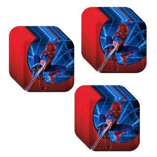The Amazing Spider Man Party Lunch/Dinner Plates   24 Guests Toys & Games