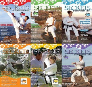 Elisa Au Secrets of Championship Karate: 6 DVD Bosx Set: Elisa Au; Eimi Kurita, Y. Ishimoto: Movies & TV