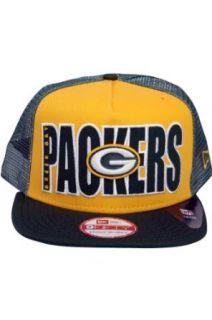 NFL Green Bay Packers Big Impact A Frame 950 Snapback Cap : Sports Fan Baseball Caps : Clothing