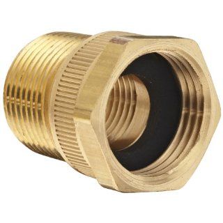 Dixon BMA976 Brass Fitting, Adapter, 3/4" GHT Female x 3/4" NPTF Male: Industrial Hose Fittings: Industrial & Scientific