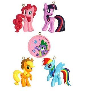 American Greetings 5 Piece Christmas Ornament Set   My Little Pony Toys & Games