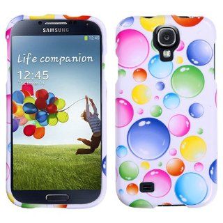 MYBAT SAMSIVHPCIM953NP Slim and Stylish Snap On Protective Case for Samsung Galaxy S4   Retail Packaging   Rainbow Bigger Bubbles: Cell Phones & Accessories