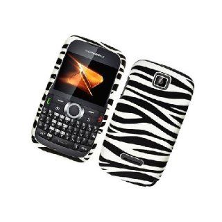 Motorola Theory WX430 Black White Zebra Stripe Cover Case: Cell Phones & Accessories